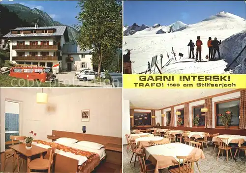 Trafoi Suedtirol Hotel Pension Garni Interski am Stilfserjoch Wintersportplatz Kat. Stilfs