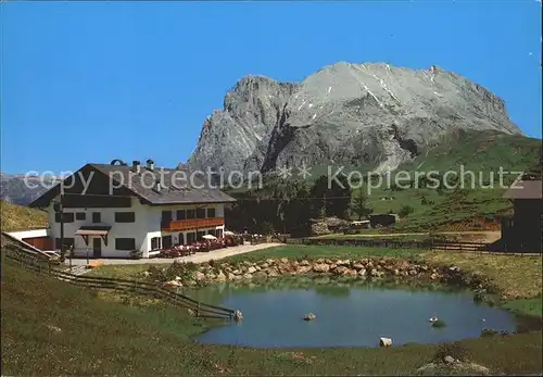 Alpe di Siusi Rifugio Molignon Huette Kat. Seiser Alm Dolomiten