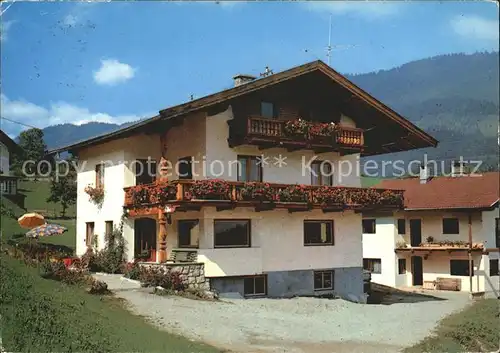 Hinterthiersee Gaestehaus Alpenblick Kat. Thiersee Tirol