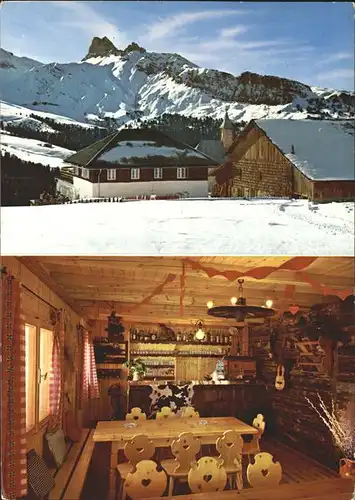 Alpe di Siusi Albergo Zallinger Berghaus Winterpanorama Alpen Kat. Seiser Alm Dolomiten