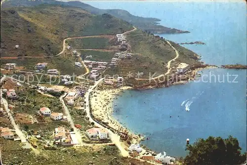 Rosas Costa Brava Cataluna Canyelles petites Strand Bucht Kat. Alt Emporda