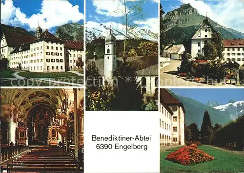 Engelberg OW Benediktiner Abtei  Kat. Engelberg