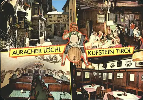 Kufstein Tirol Auracher Loechl Weinhaus Restaurant Hotel Kat. Kufstein