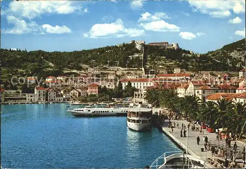 Hvar Hafen Kat. Kroatien