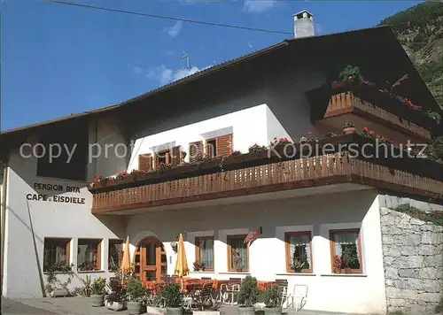 Schlanders Suedtirol Kortsch Hotel Cafe Rita Kat. Bozen Suedtirol