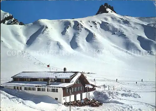 Adelboden Skigebiet Engstligenalp Berghotel Kat. Adelboden