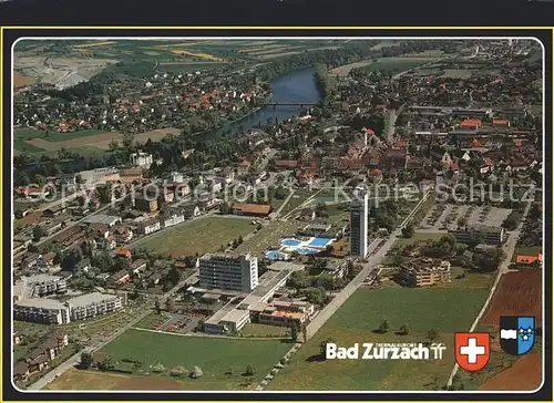 Bad Zurzach Fliegeraufnahme / Zurzach /Bz. Zurzach