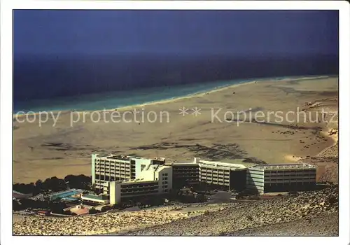 Jandia Hotel Los Gorriones Sol Playa Sotaventa vista aerea Kat. Fuerteventura Kanarische Inseln