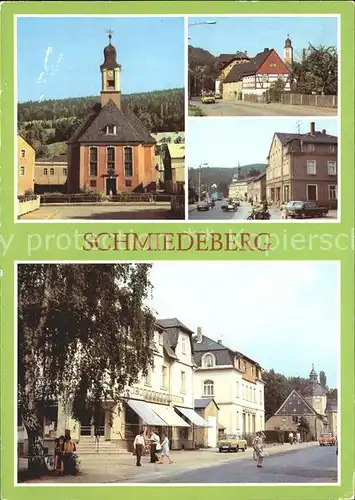 Schmiedeberg  Dippoldiswalde Dreifaltigkeitskirche Altenberger Strasse / Dippoldiswalde /Saechsische Schweiz-Osterzgebirge LKR