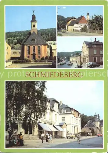 Schmiedeberg  Dippoldiswalde Dreifaltigkeitskirche Altenberger Strasse / Dippoldiswalde /Saechsische Schweiz-Osterzgebirge LKR
