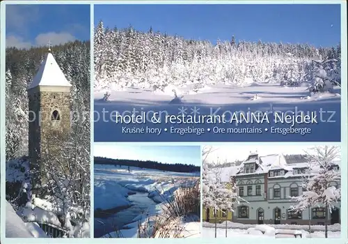 Krusne Hory Hotel Restaurant Anna Nejdek Kat. Tschechische Republik