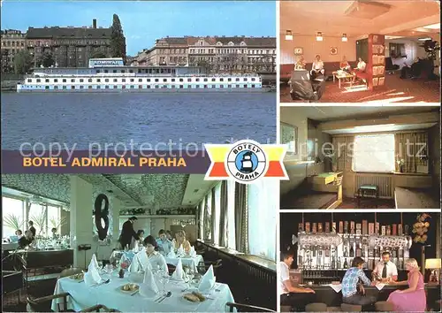 Smichov Prag Botel Admiral Kat. Smichow Tschechische Republik