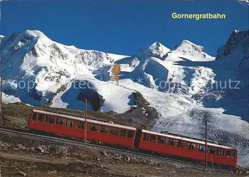 Gornergratbahn Rotenboden Lyskamm Castor Pollux Kat. Gornergrat