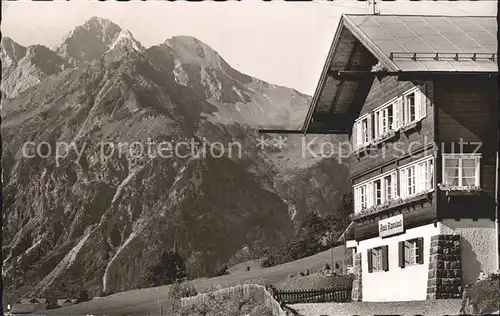 Mittelberg Kleinwalsertal Haus Alpenland Mittelberg Kat. Oesterreich