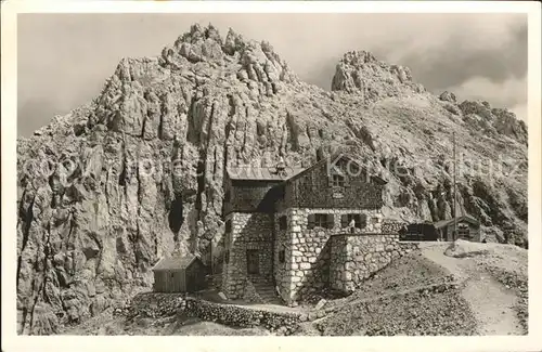 Meilerhuette Alpenvereinshuette Kat. Garmisch Partenkirchen