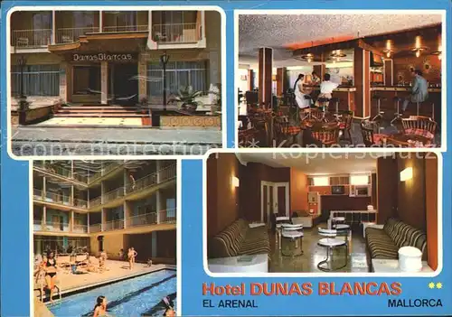 El Arenal Mallorca Hotel Dunas Blancas Kat. S Arenal