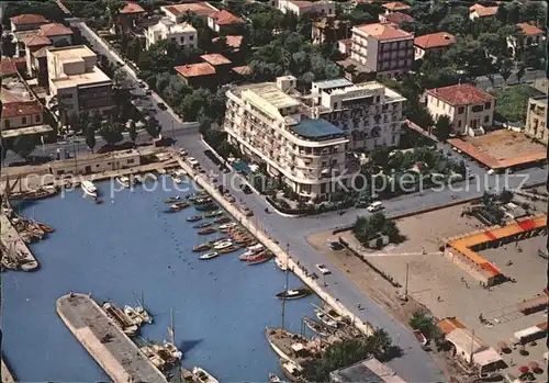 Riccione Fliegeraufnahme Hafen