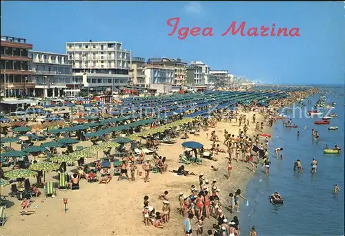 Igea Marina Strandleben Kat. Bellaria Igea Marina