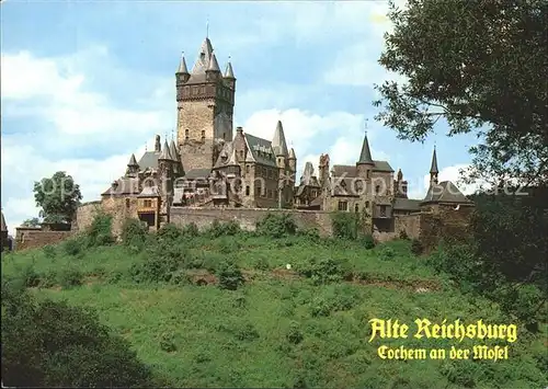 Cochem Mosel alte Reichsburg Kat. Cochem