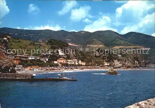 Monterosso al Mare Strand Kat. Italien