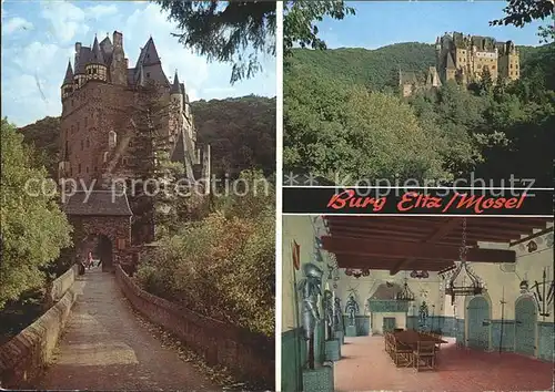 Burg Eltz Rittersaal Einfahrt  Kat. Wierschem