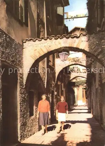 Garda Rosa Strasse  Kat. Lago di Garda 