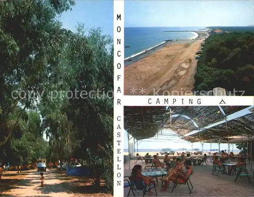 Moncofar Playa Camping Restaurant Strand