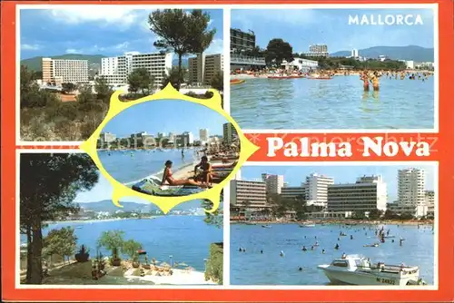 Palma Nova Mallorca Hotels Strand Motorboot