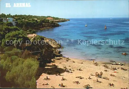 El Arenal Mallorca Strand Kueste Kat. S Arenal