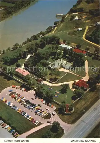 Manitoba Lower Fort Garry aerial view Kat. Kanada