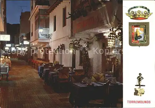 Torremolinos Calle del Cauce Restaurante Corona Krone Kat. Malaga Costa del Sol