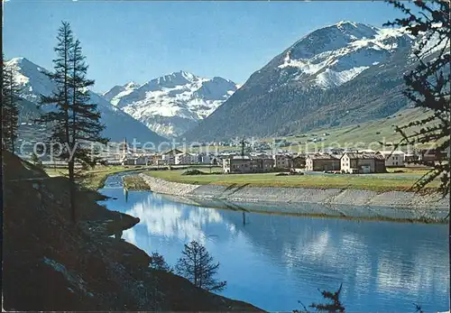 Livigno Veduta dal Lago Alpi Kat. Livigno Sondrio