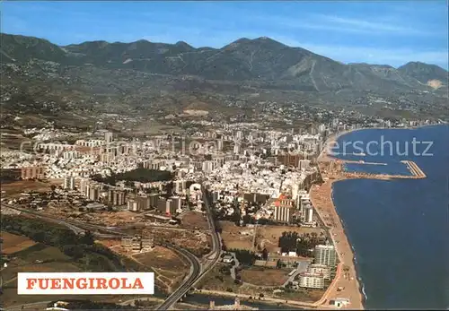 Fuengirola Costa del Sol Vista aerea Kat. Spanien