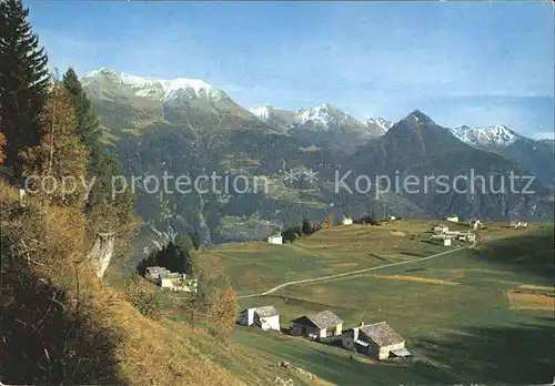 Selva Poschiavo Alpenpanorama Kat. Poschiavo