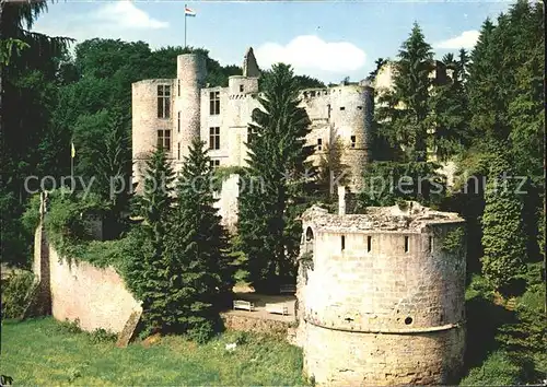 Beaufort Befort Luxembourg Chateau Kat. Echternach