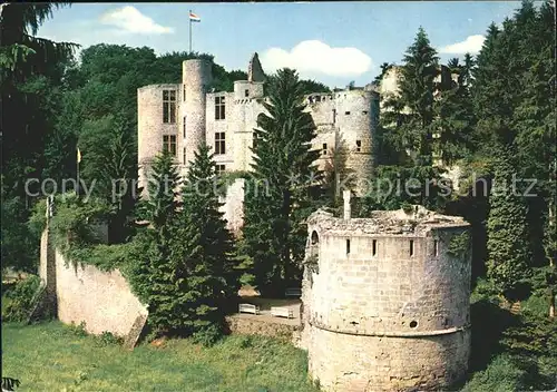 Beaufort Befort Luxembourg Chateau Schloss Kat. Echternach