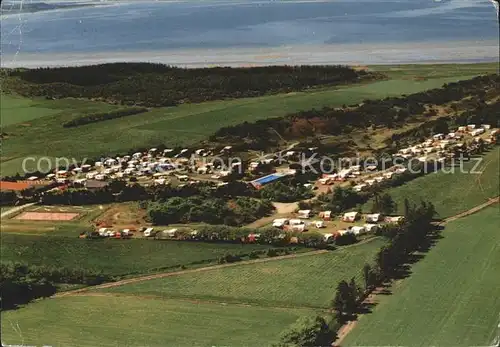 Skals Camping Ulbjerg Fliegeraufnahme