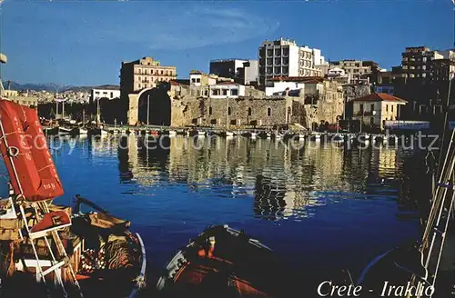 Iraklio Heraklion Hafen  Kat. Insel Kreta