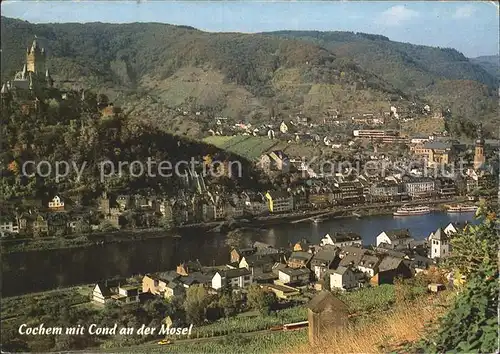 Cochem Mosel Cond Burg  Kat. Cochem