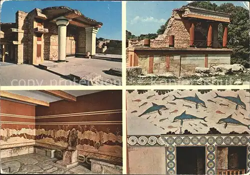 Kreta Crete Knossos Ruine  Kat. Insel Kreta