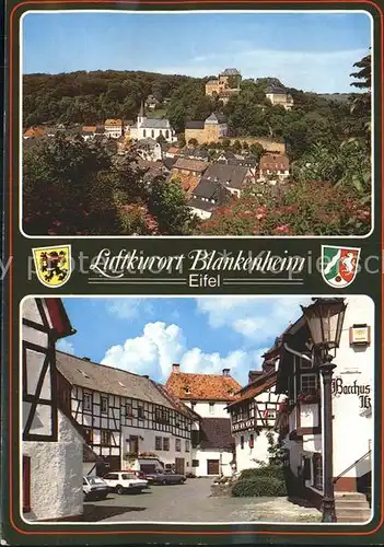 Blankenheim Eifel Alte Haeuser Schloss  Kat. Blankenheim