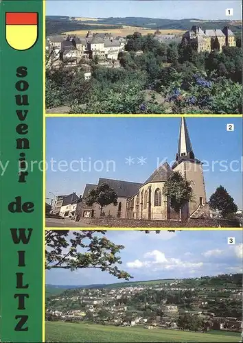 Wiltz Luxembourg Eglise Teilansichten  Kat. Luxemburg