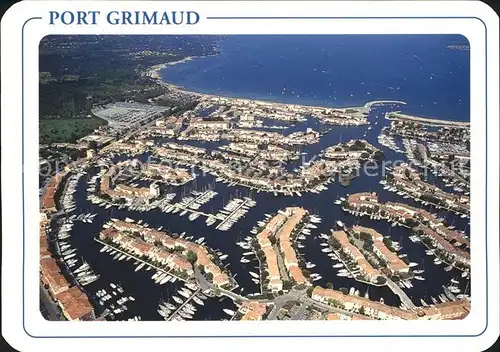 Port Grimaud Fliegeraufnahme Kat. Grimaud