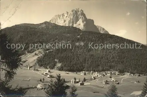 Selva Val Gardena Tirol verso il Sassolungo Kat. Wolkenstein Groeden