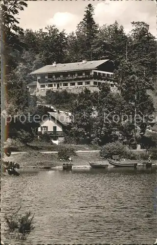 Urfeld Walchensee Jugendherberge Ernst Enzensperger Kat. Kochel a.See