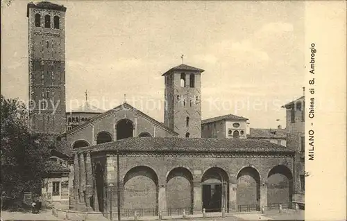 Milano Chiesa di San Ambrogio Kat. Italien