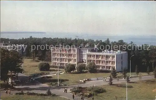 St Petersburg Leningrad Blick auf die Sommergebaeude / Russische Foederation /Nordwestrussland