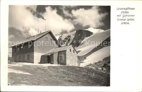 Spannagelhaus  Kat. Hintertux Zillertal