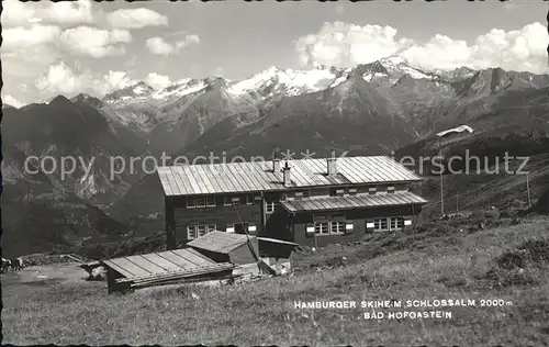 Bad Hofgastein Hamburger Skiheim Schlossalm Kat. Bad Hofgastein