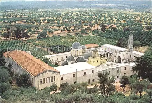 Griechenland Greece Fliegeraufnahme Kirchenpartie Kat. Griechenland